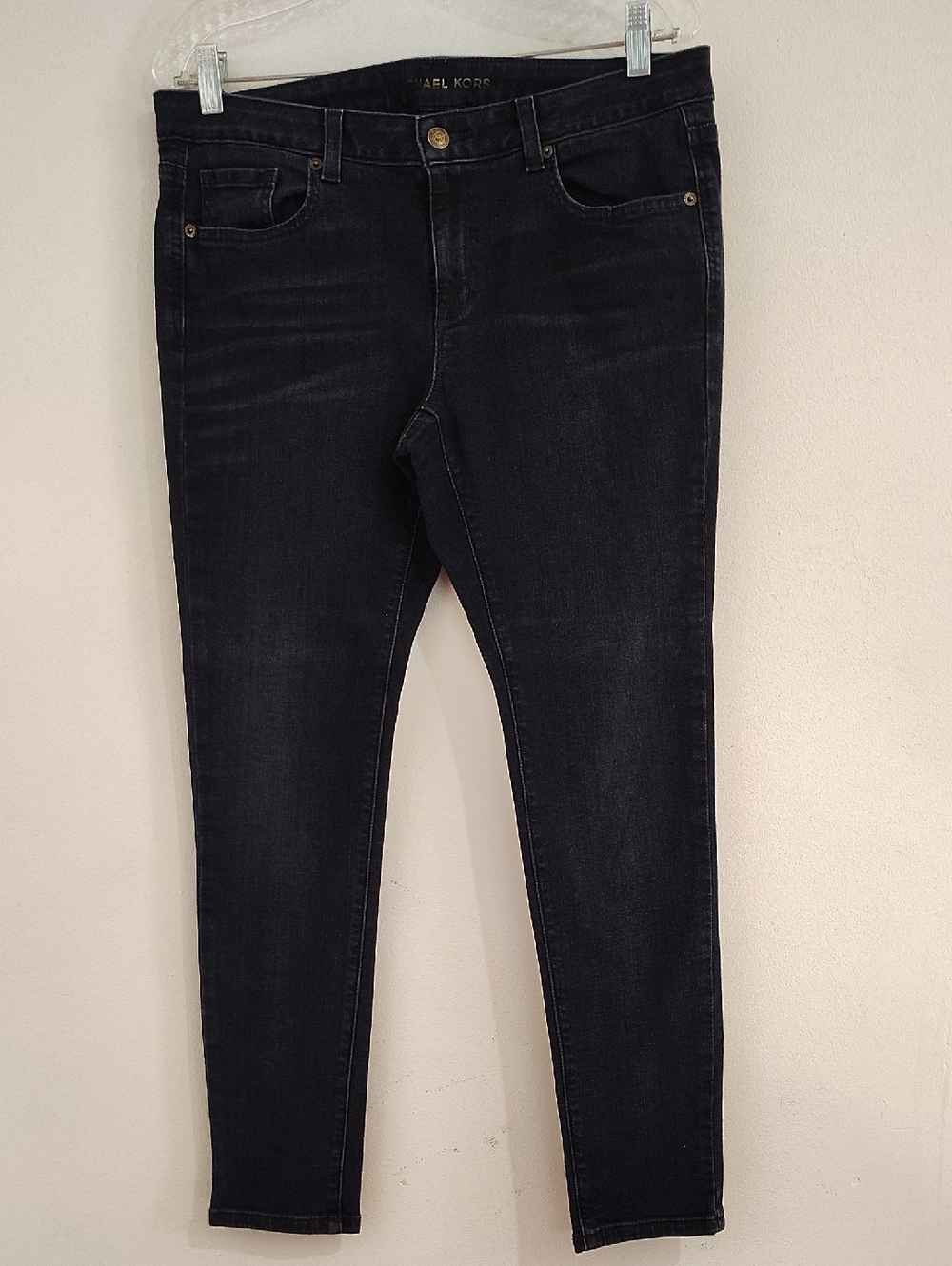 Michael Kors Dark Black Skinny Women’s Jeans